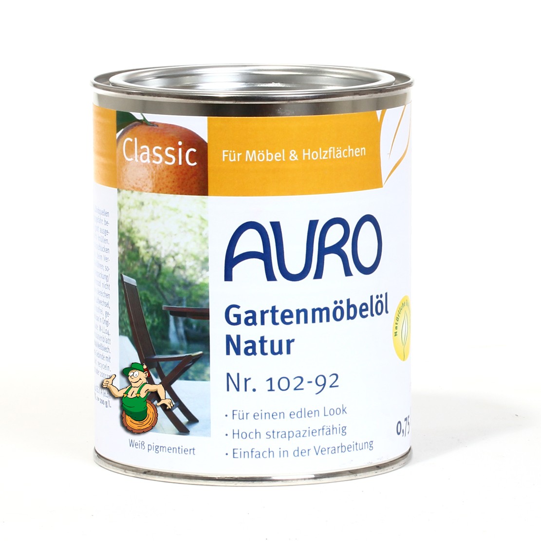 AURO Gartenmöbelöl natur